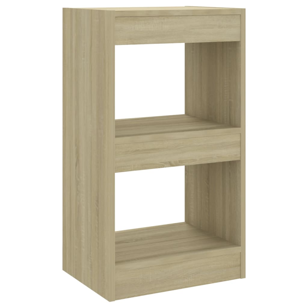 vidaXL Boekenkast/kamerscherm 40x30x72 cm sonoma eikenkleurig