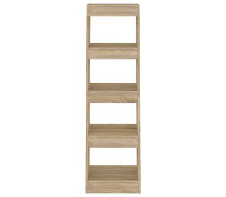 vidaXL Bibliotecă/Separator cameră, stejar sonoma, 40x30x135 cm