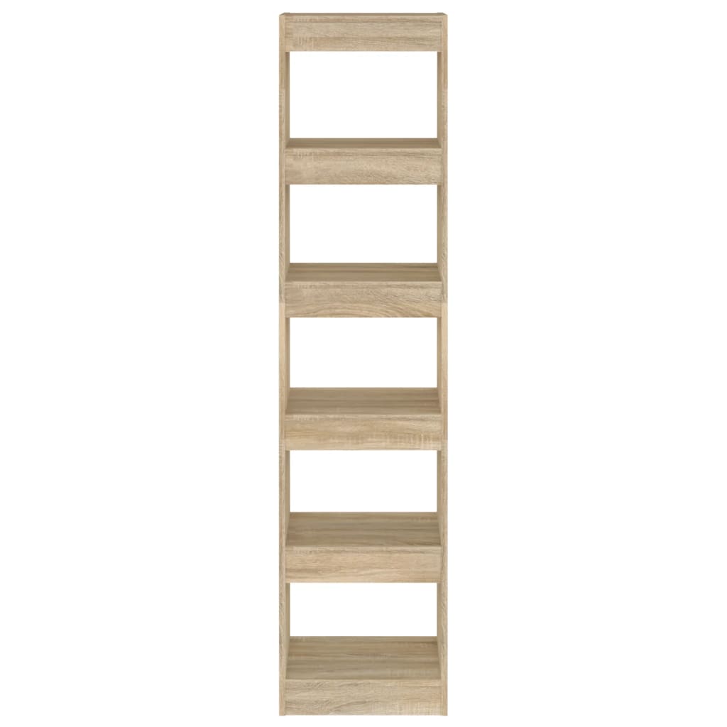 

vidaXL Boekenkast/kamerscherm 40x30x166 cm sonoma eikenkleurig