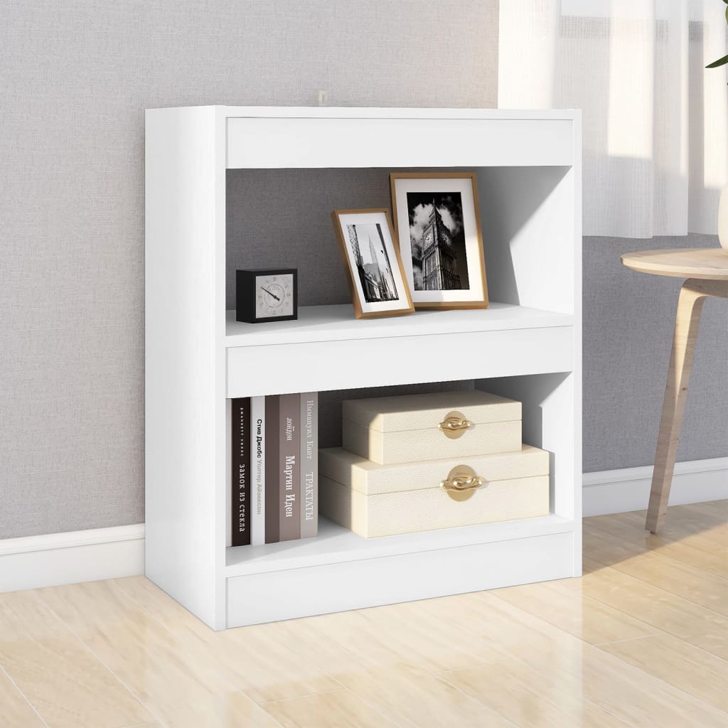 

vidaXL Boekenkast/kamerscherm 60x30x72 cm wit