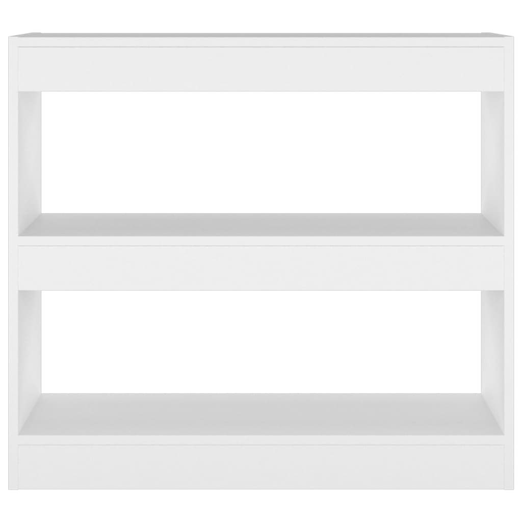 

vidaXL Boekenkast/kamerscherm 80x30x72 cm wit
