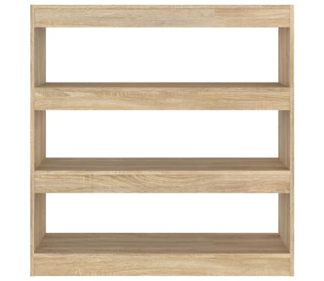 vidaXL raamaturiiul/ruumijagaja, Sonoma tamm, 100x30x103 cm