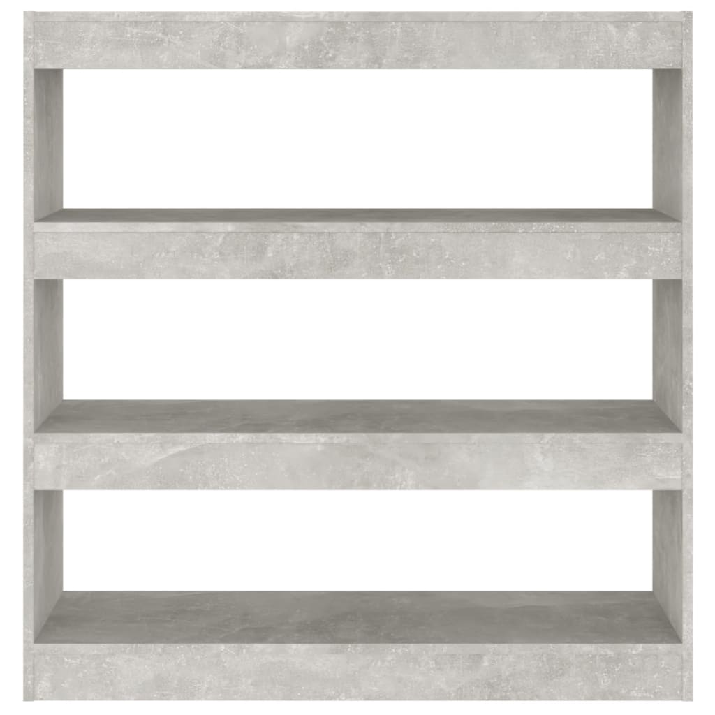 

vidaXL Boekenkast/kamerscherm 100x30x103 cm betongrijs