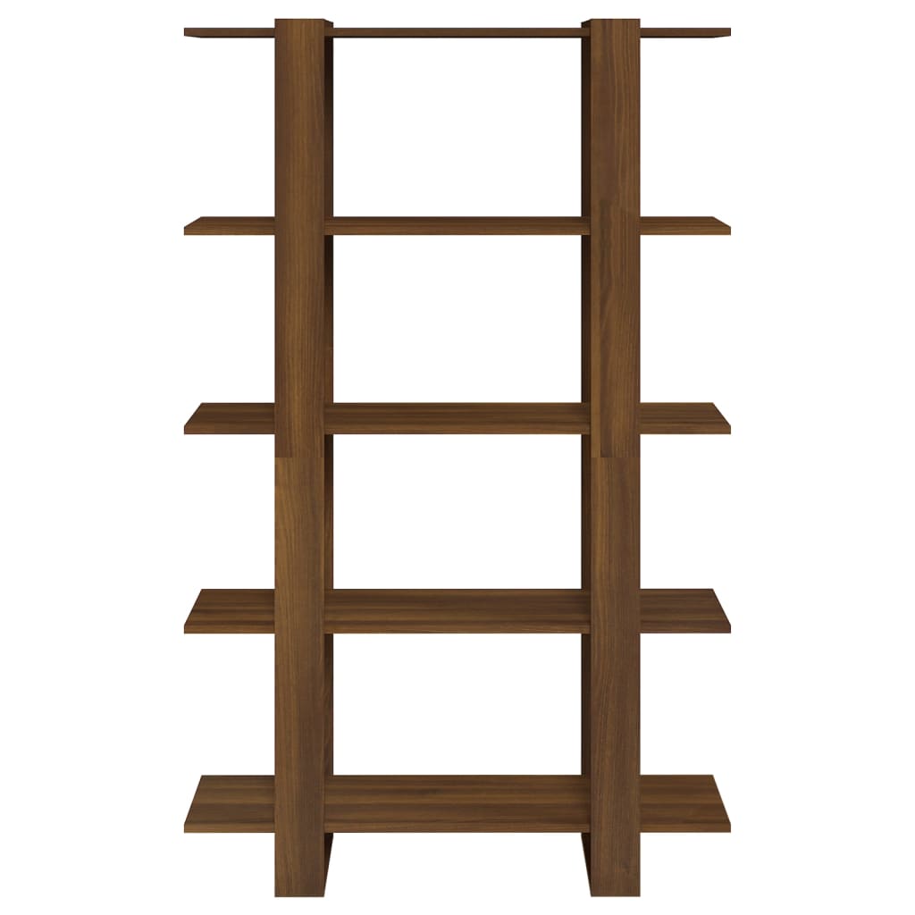 

vidaXL Boekenkast/kamerscherm 100x30x160 cm bruineikenkleurig