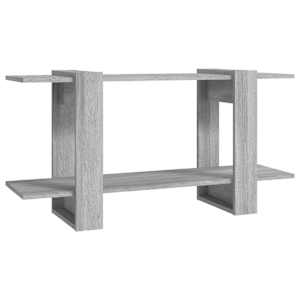 vidaXL raamatukapp, hall Sonoma, 100x30x51 cm, tehispuit
