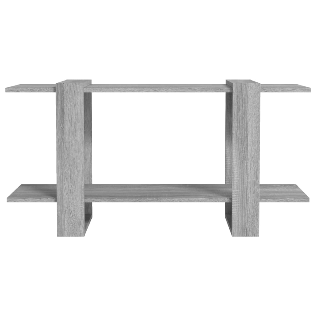 

vidaXL Boekenkast 100x30x51 cm bewerkt hout grijs sonoma eikenkleurig