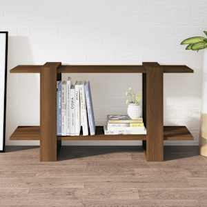 Knihovna hnědý dub 100 x 30 x 51 cm kompozitní dřevo