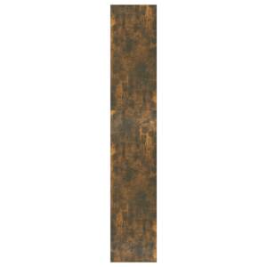 Knihovna/dělicí stěna kouřový dub 80x30x166 cm kompozitní dřevo - obrázek 6