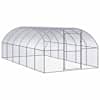 vidaXL kanakuut, 3 x 6 x 2 m, tsingitud teras