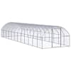vidaXL kanakuut, 3 x 12 x 2 m, tsingitud teras