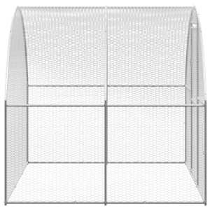 Venkovní klec pro kuřata 3 x 12 x 2 m pozinkovaná ocel - obrázek 6