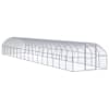 vidaXL kanakuut, 3 x 16 x 2 m, tsingitud teras
