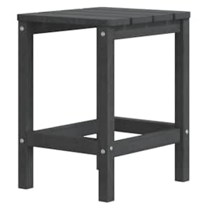 Zahradní křeslo Adirondack se stolkem HDPE antracitové - obrázek 5