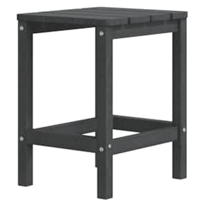 Zahradní křesla Adirondack se stolkem HDPE antracitová - obrázek 5