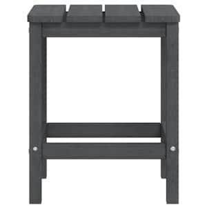 Zahradní křesla Adirondack se stolkem HDPE antracitová - obrázek 6