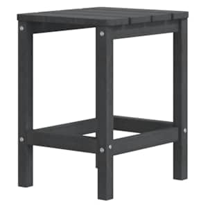 Zahradní křesla Adirondack + podnožka a stolek HDPE antracitová - obrázek 5