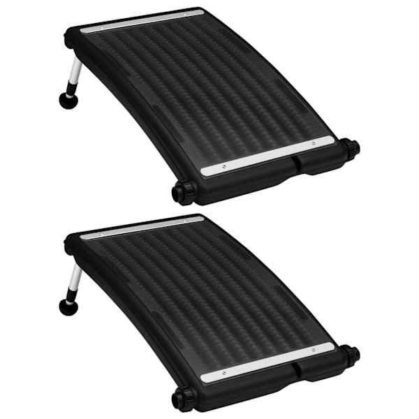 vidaXL kumerad basseini p&auml;ikesek&uuml;ttepaneelid 2 tk, 72.5x46 cm