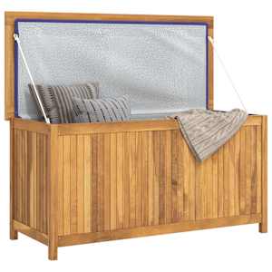 Zahradní box 114 x 50 x 58 cm masivní teakové dřevo - obrázek 3