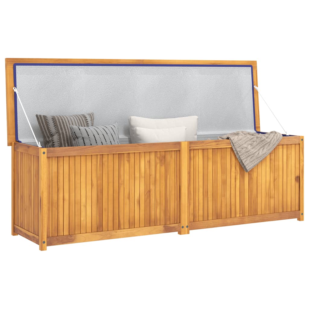 Thumbnail - vidaXL Gartenbox 175x50x55 cm Massivholz Teak