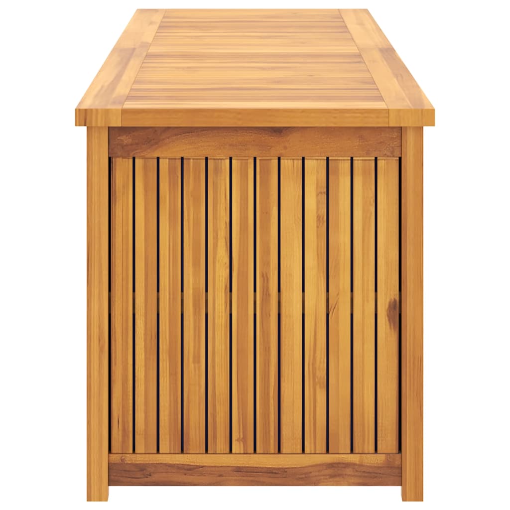 Patio Storage Box Deck Box Garden Outdoor Cabinet Chest Solid Wood Teak vidaXL - Picture 53 of 69