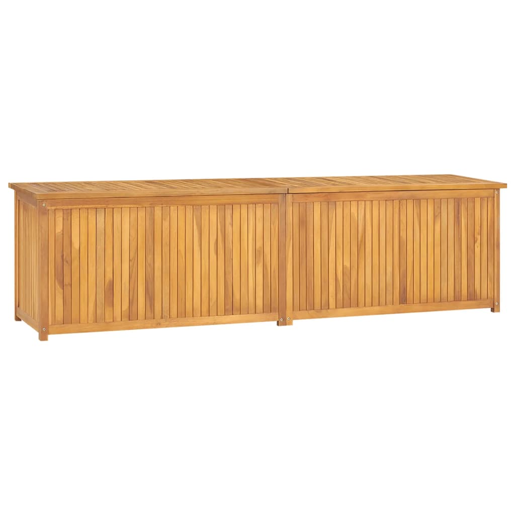 vidaXL Zahradní box 200 x 50 x 55 cm masivní teakové dřevo