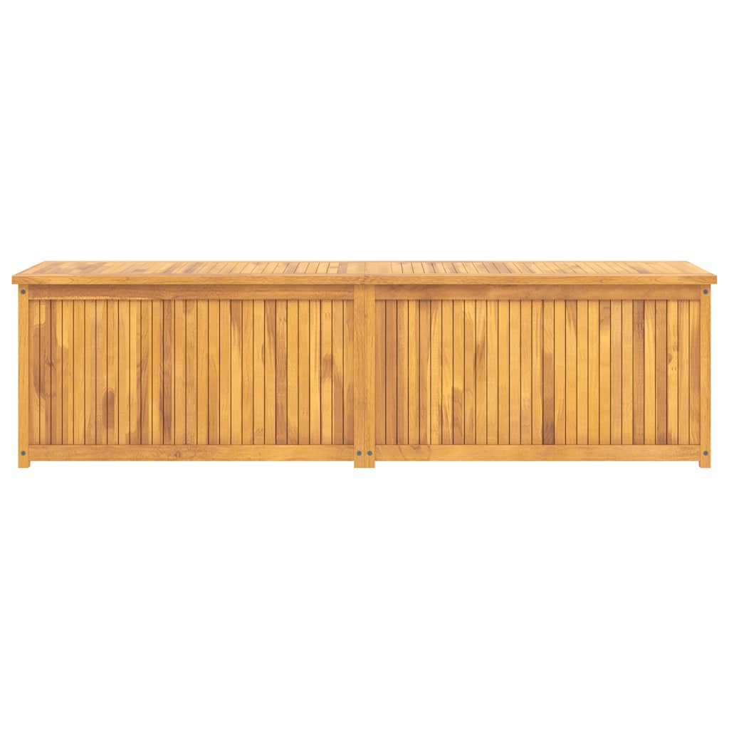 Patio Storage Box Deck Box Garden Outdoor Cabinet Chest Solid Wood Teak vidaXL - Picture 63 of 69