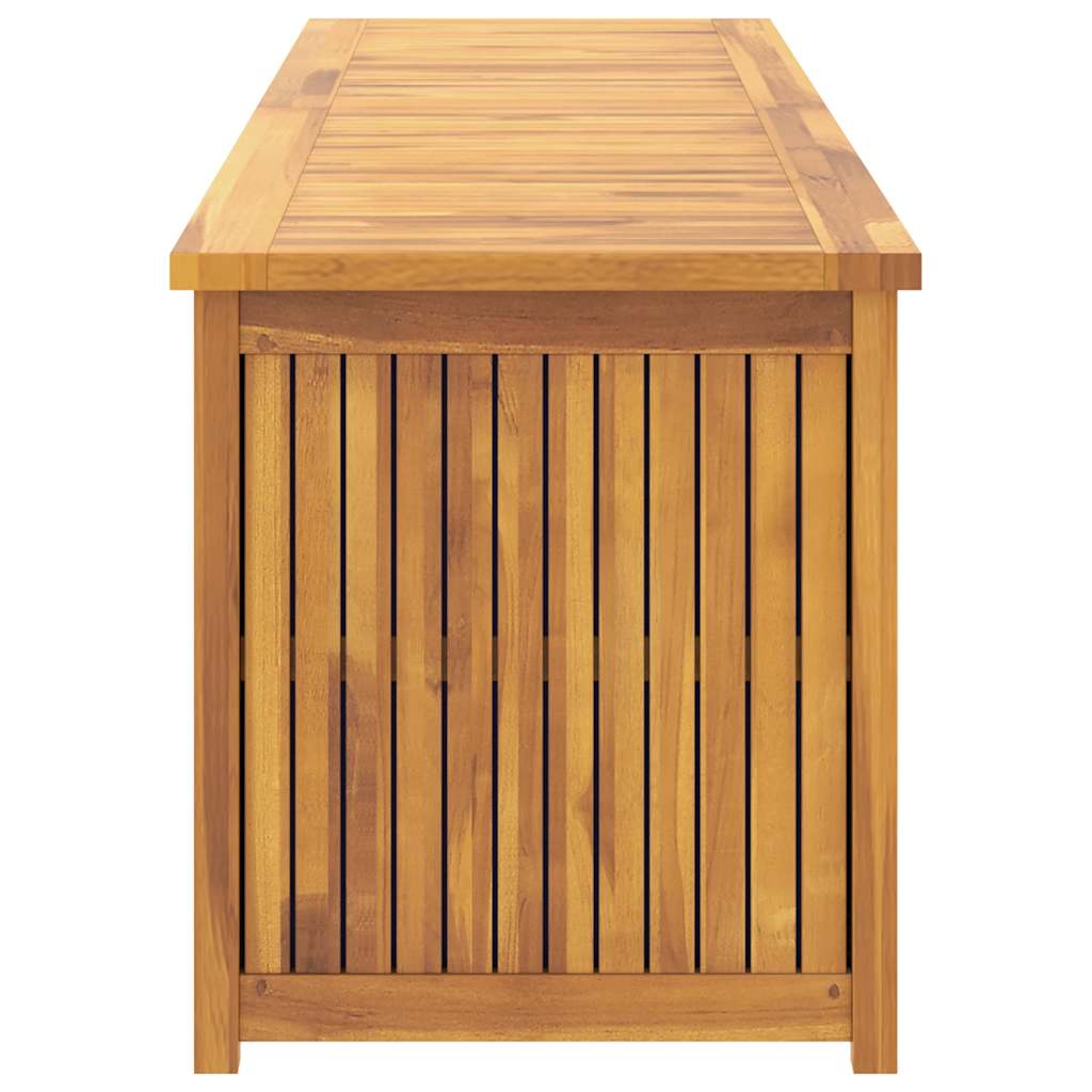 Patio Storage Box Deck Box Garden Outdoor Cabinet Chest Solid Wood Teak vidaXL - Picture 65 of 69