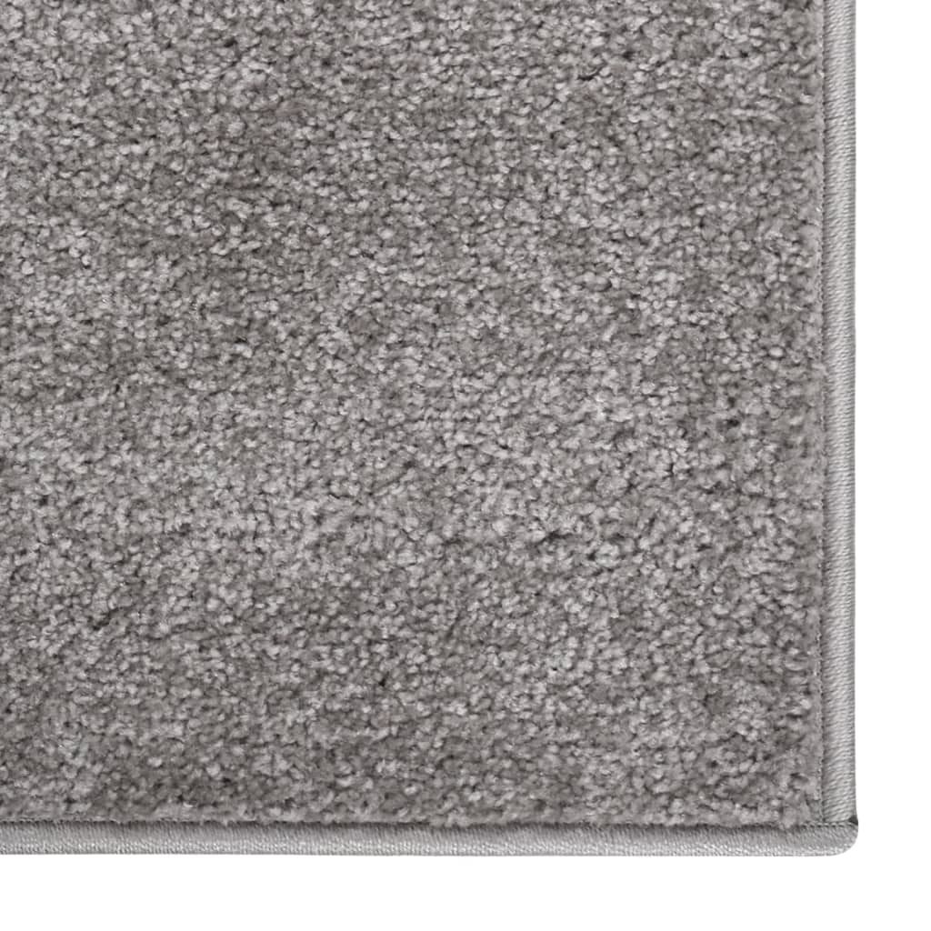 Teppich Kurzflor 160x230 cm Grau | Stepinfit.de