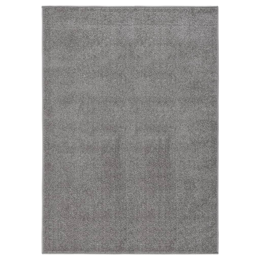 Teppich Kurzflor 240x340 cm Grau | Stepinfit.de