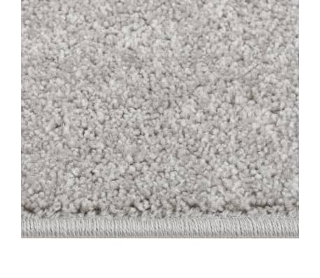 vidaXL Tappeto a Pelo Corto 120x170 cm Grigio Chiaro