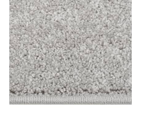 vidaXL Rug Short Pile 240x340 cm Light Grey