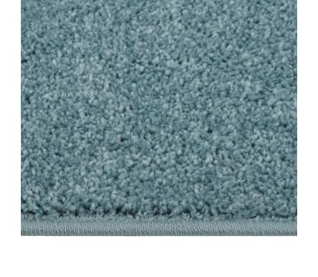 vidaXL k&eacute;k r&ouml;vid sz&aacute;l&uacute; szőnyeg 160 x 230 cm