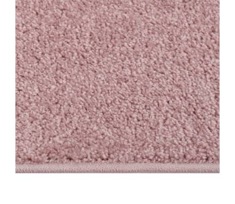 vidaXL Teppich Kurzflor 160x230 cm Rosa
