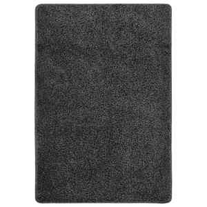 Košata preproga temno siva 160x230 cm nedrseča