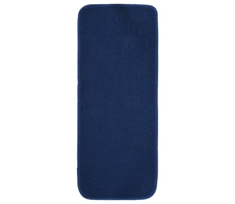 vidaXL Antirutsch Stufenmatten 15 Stk. 60x25 cm Marineblau Rechteckig