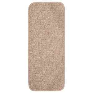 Nášlapy na schody 15 ks 60 x 25 cm béžové protiskluzové - obrázek 2