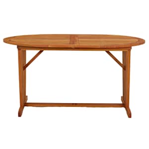 Zahradní stůl 200 x 100 x 75 cm masivní eukalyptové dřevo - obrázek 6