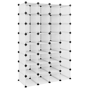 Botník průhledný 93 x 36,5 x 140 cm PP - obrázek 2