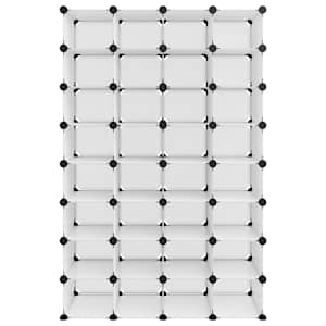 Botník průhledný 93 x 36,5 x 140 cm PP - obrázek 3