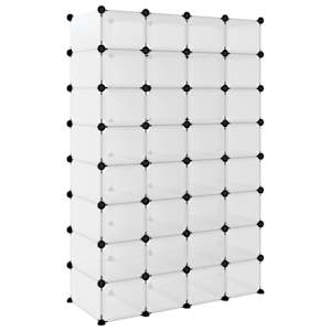 Botník průhledný 93 x 36,5 x 140 cm PP - obrázek 5