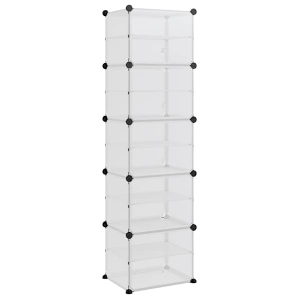 vidaXL kingariiul, l&auml;bipaistev, 44 x 31,5 x 153,5 cm, PP