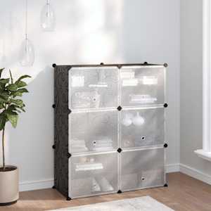 Stojalo za čevlje črno 84,5x31x93,5 cm PP