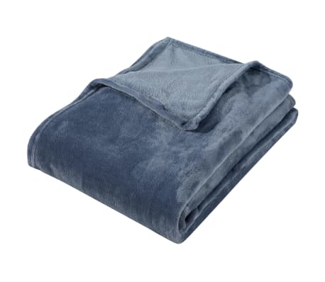 vidaXL Blanket Ultimate Grey 130x170 cm Polyester