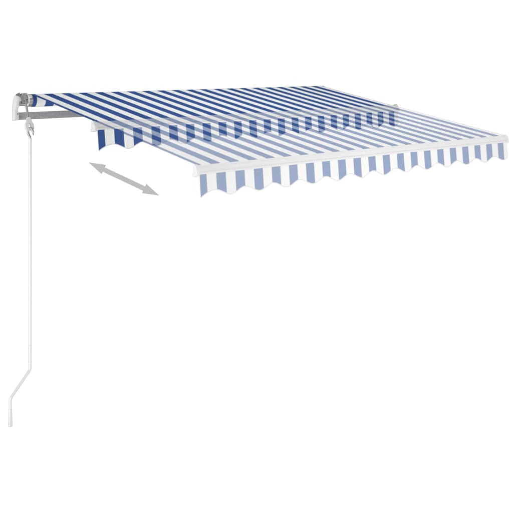 Electric Awning Retractable Canopy Sunshade Shelter for Garden Porch vidaXL - Picture 10 of 36