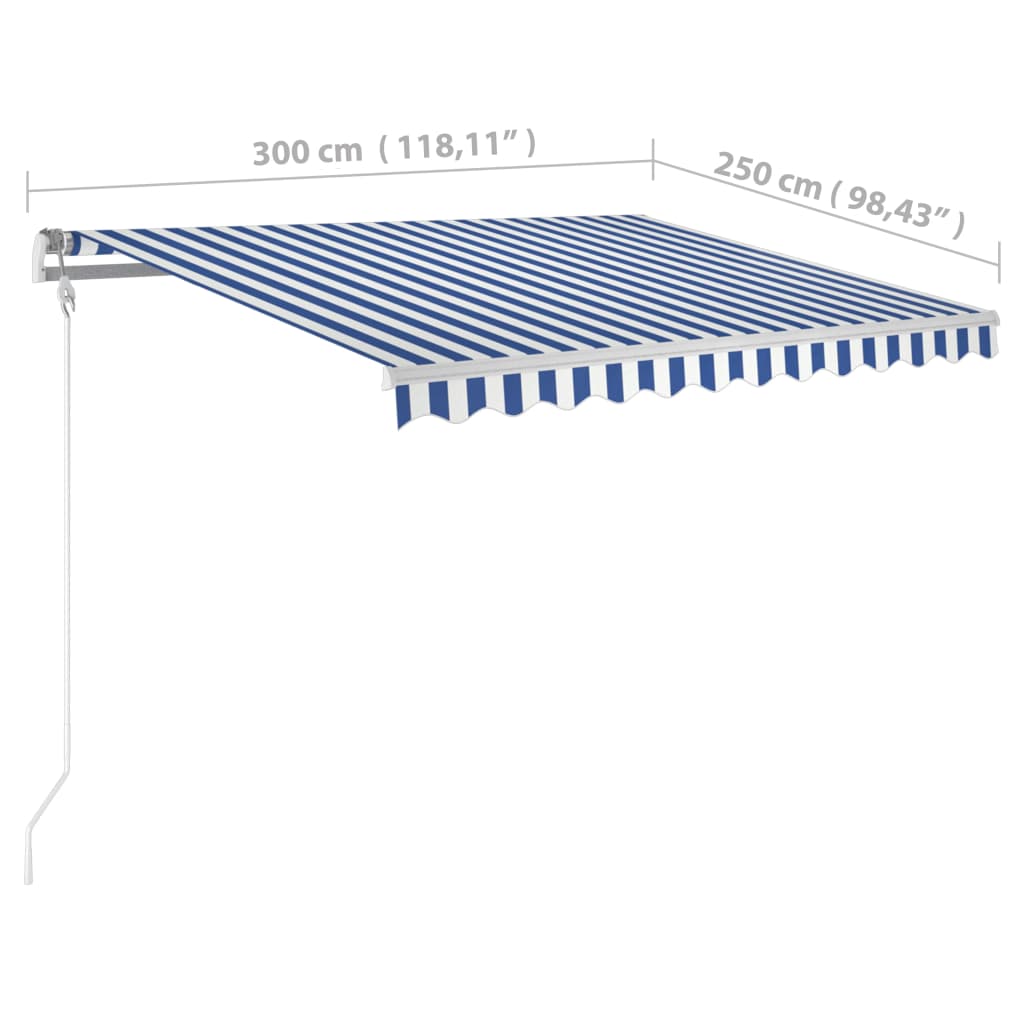 Electric Awning Retractable Canopy Sunshade Shelter for Garden Porch vidaXL - Picture 8 of 36