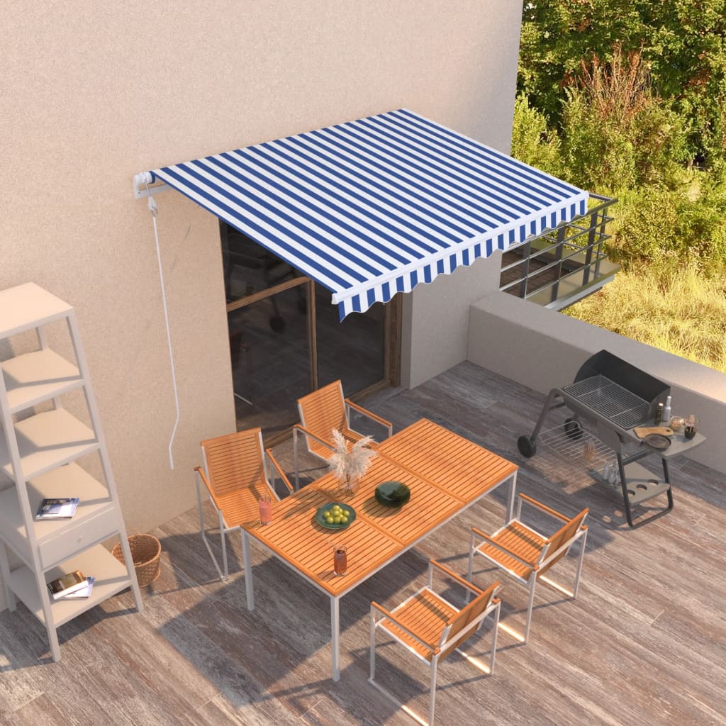 Electric Awning Retractable Canopy Sunshade Shelter for Garden Porch vidaXL - Picture 7 of 36