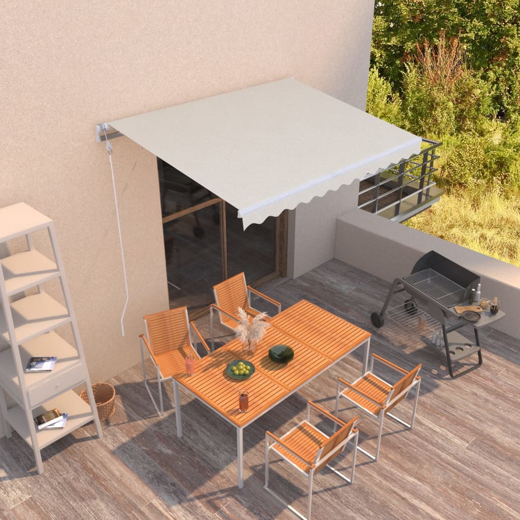 Electric Awning Retractable Canopy Sunshade Shelter for Garden Porch vidaXL - Picture 14 of 36
