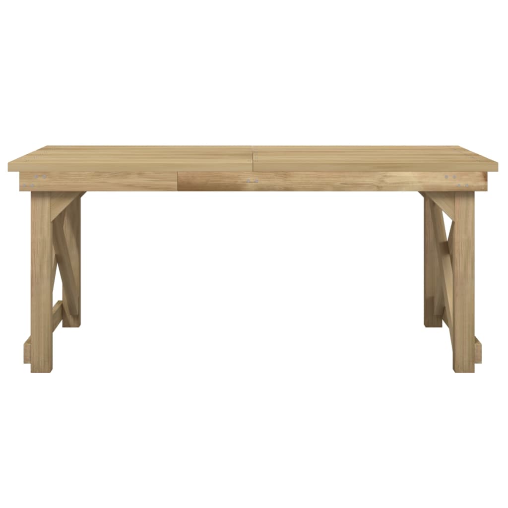 Set Da Pranzo Per Giardino 3 Pz In Legno Di Pino Impregnato VidaXL 19 width=274