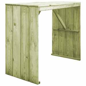vidaXL Meubles de bar de jardin 7 pcs Bois de pin impr&eacute;gn&eacute;