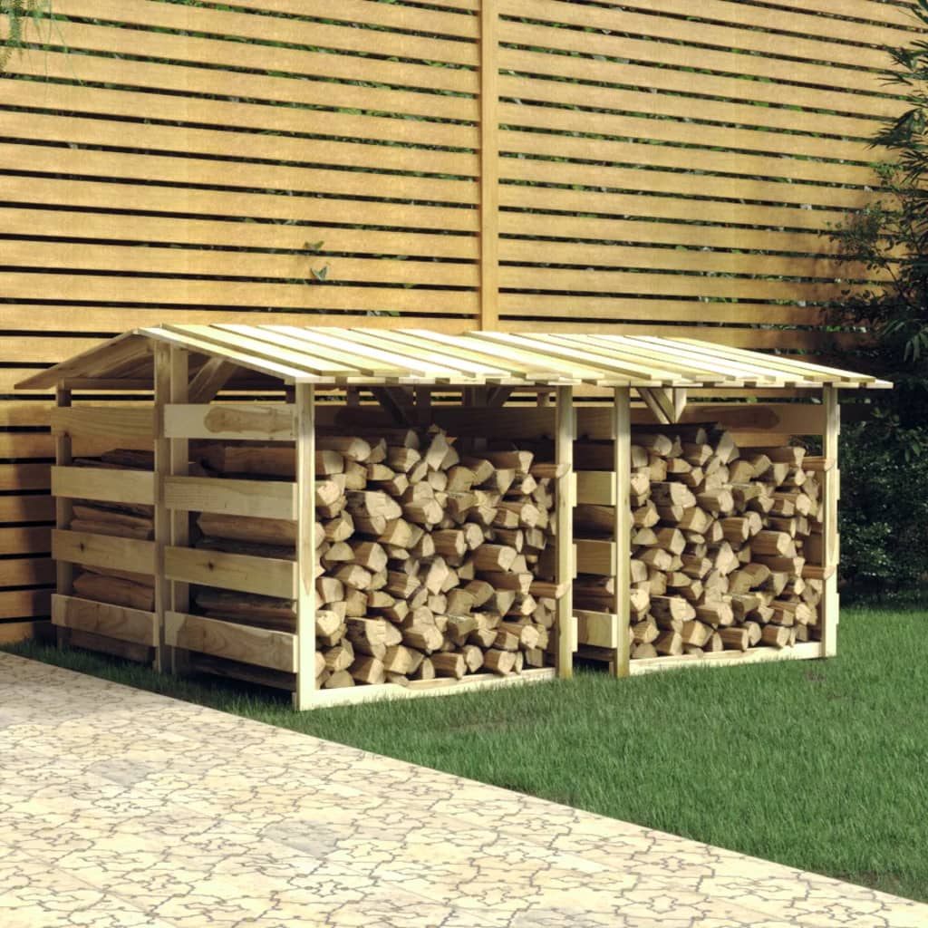 vidaXL Pergole cu acoperiș, 4 buc., 100x90x100 cm, lemn de pin tratat vidaXL
